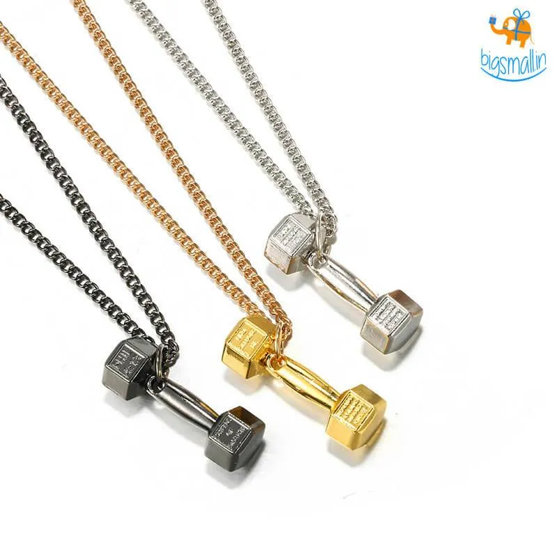 Dumbbell Pendant