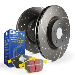 EBC Brakes S5KF1292 S5 Kits Yellowstuff And GD Rotors