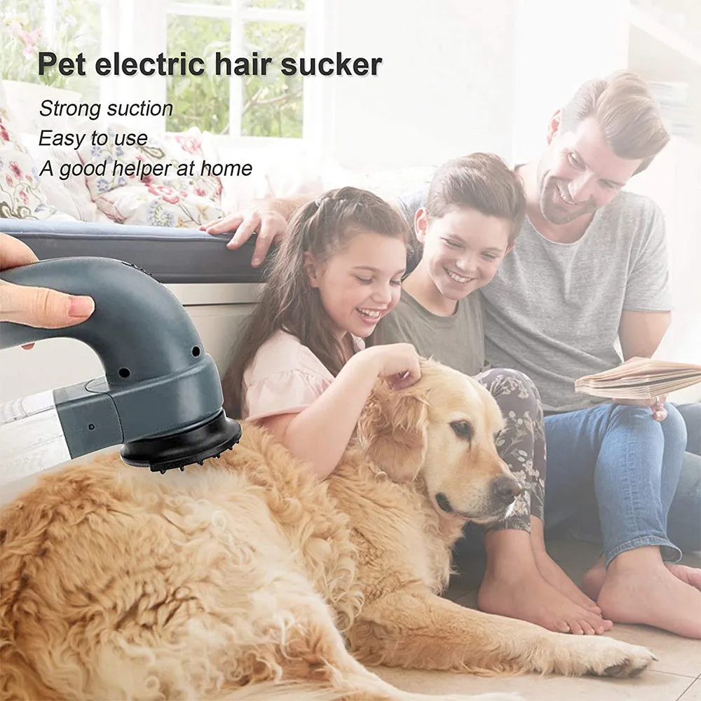 Electric Pet Hair Vacuum Hair Removing Machine- Battery Operated