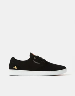 Emerica Romero Laced Skate Shoes - Black/White