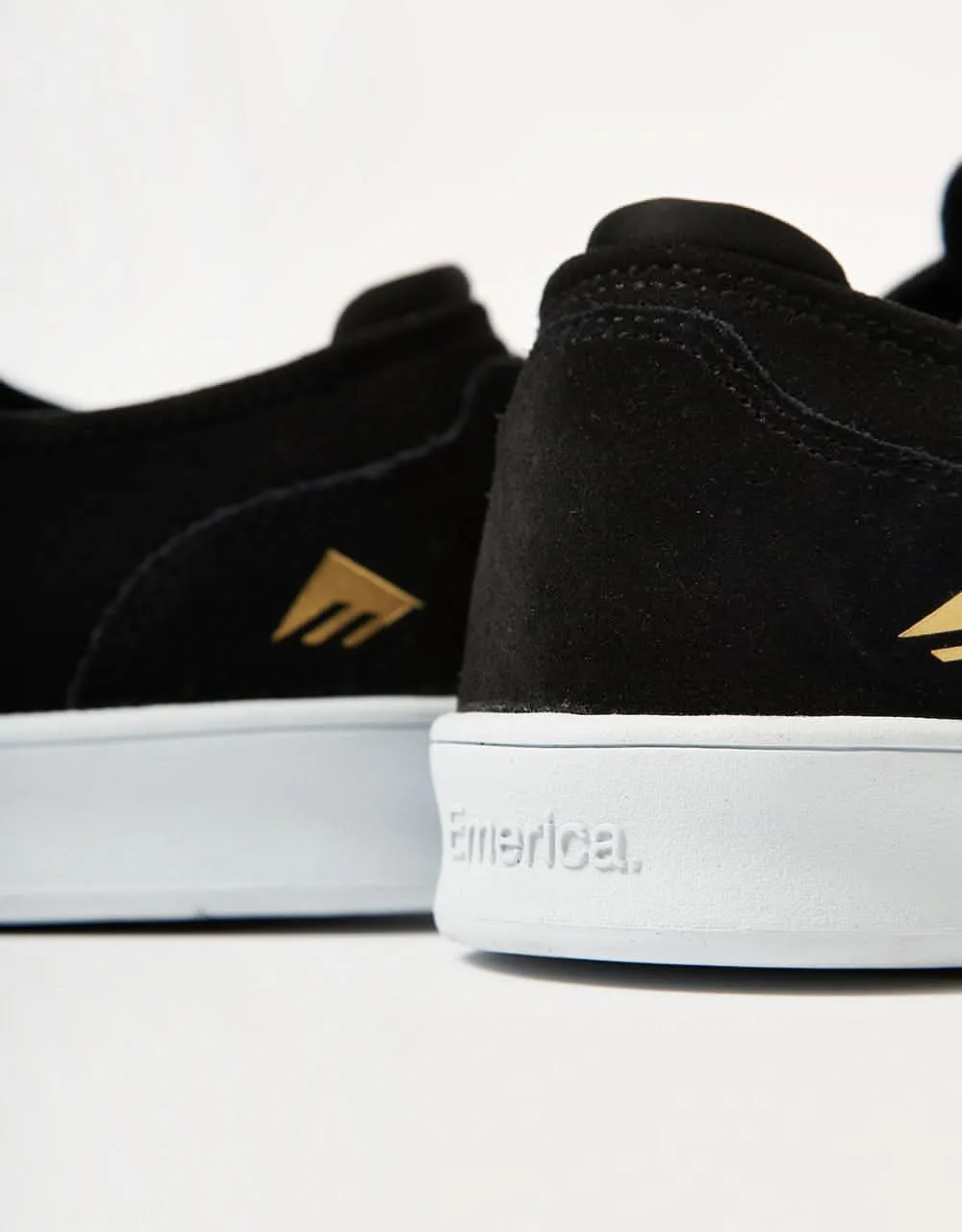 Emerica Romero Laced Skate Shoes - Black/White