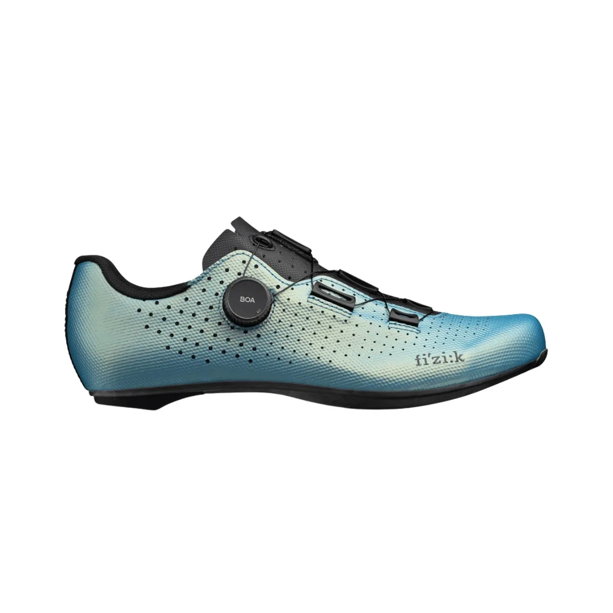 Fizik Tempo Decos Carbon Shoes Iridescent Blue