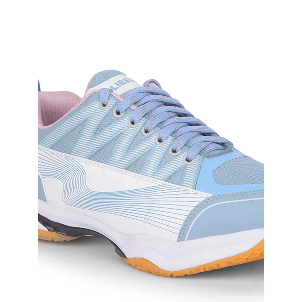 FREEDOM Sports Sky Blue Badminton Shoes For Men GRIPPER-01 By Liberty