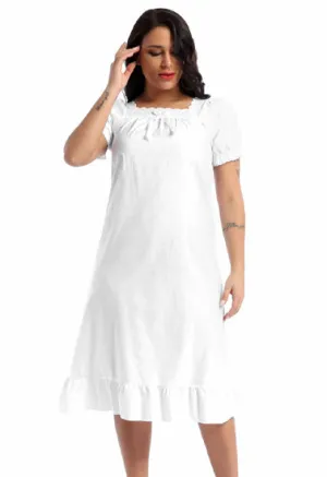 French Daina Summer ready pure cotton Nighty