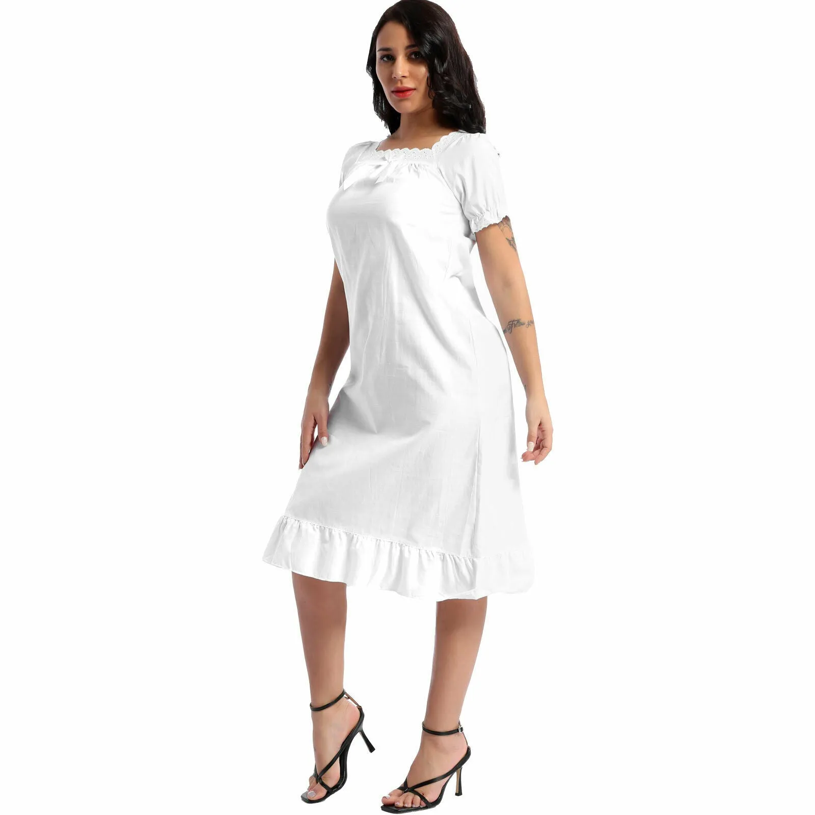 French Daina Summer ready pure cotton Nighty