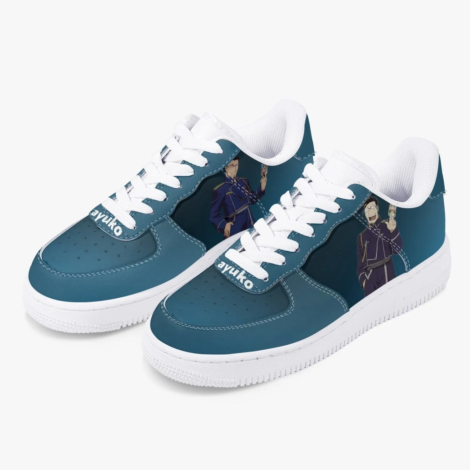 Fullmetal Alchemist Maes Hughes AF1 Anime Shoes