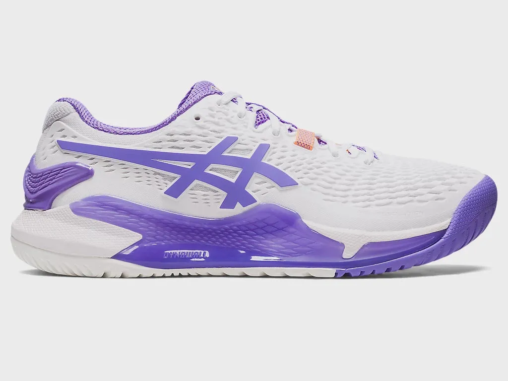 Gel-Resolution 9 Women's (White/Amethyst)