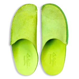 Green CP Slippers Minimalist