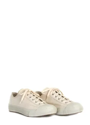 GYM CLASSIC | Canvas Vulcanised Sole Sneaker | White