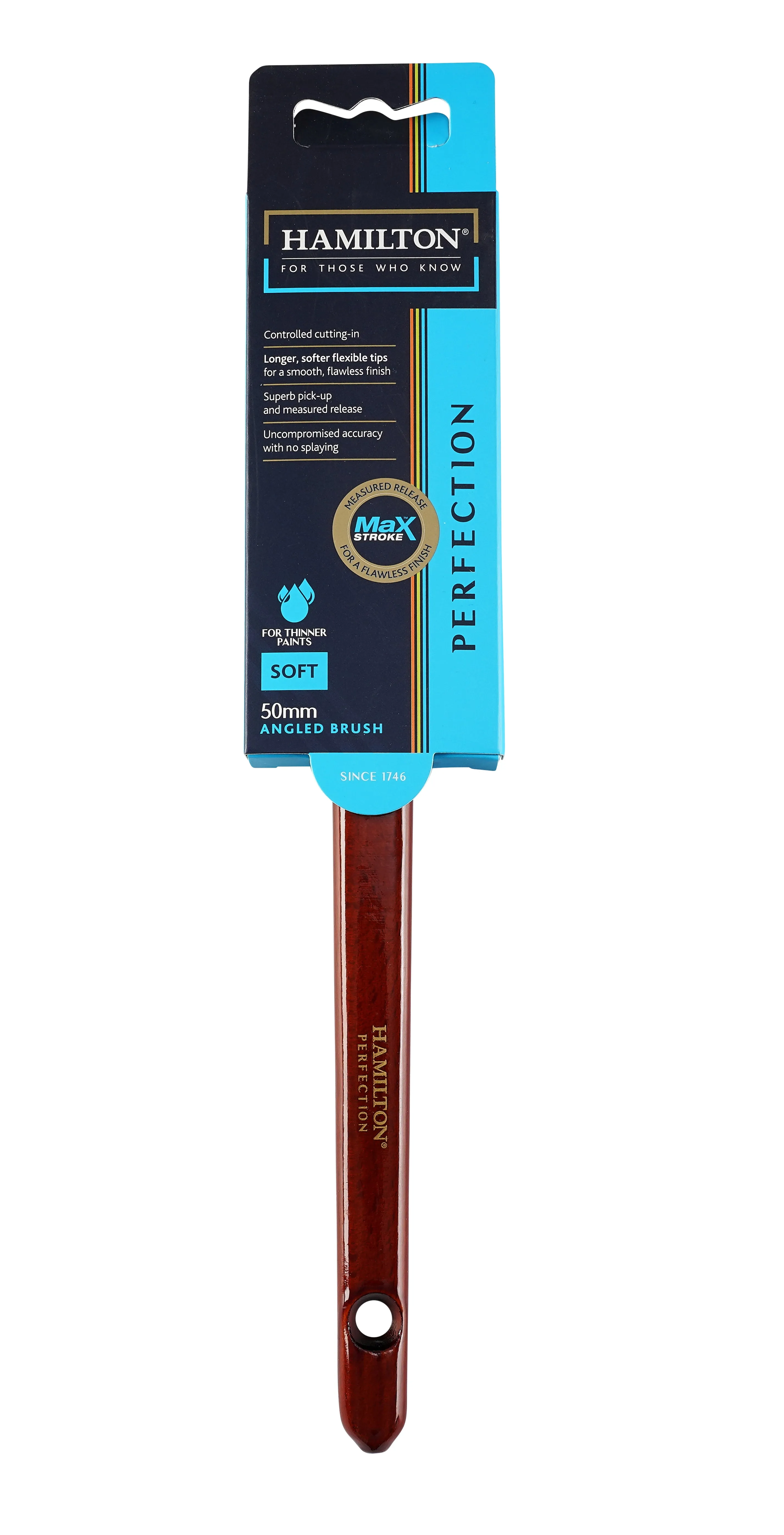 Hamilton Perfection Maxstroke Angle 50mm Brush