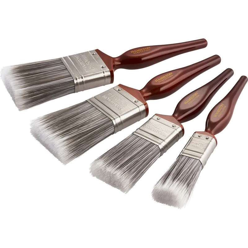 Hamilton Perfection Maxstroke Flat Brushes 4x Brush Box Set