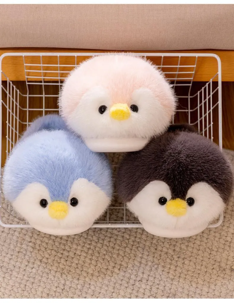 Happy Feet | Kawaii Penguin Plush Slippers