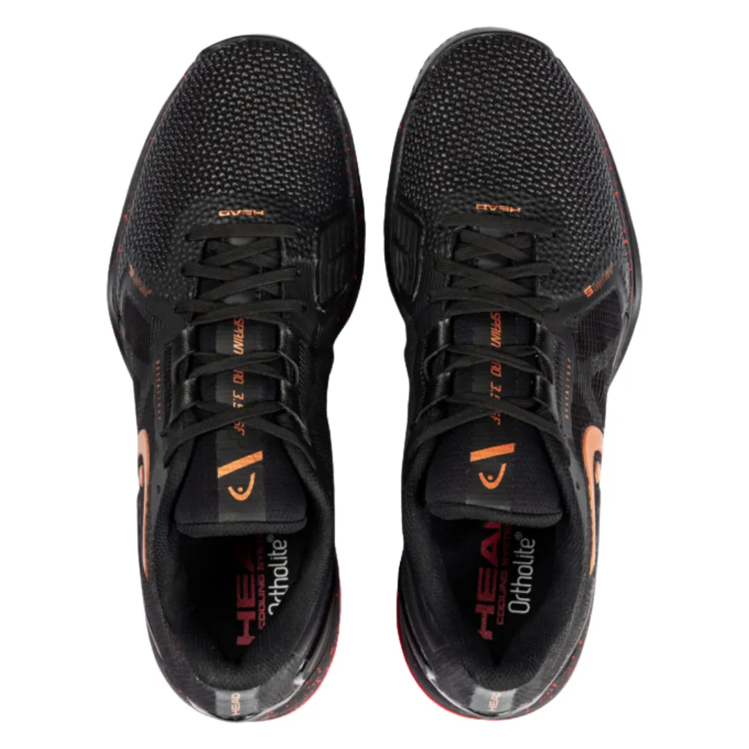 Head Sprint Pro 3.5 SF Court Men Tennis Shoes - Black/Orange