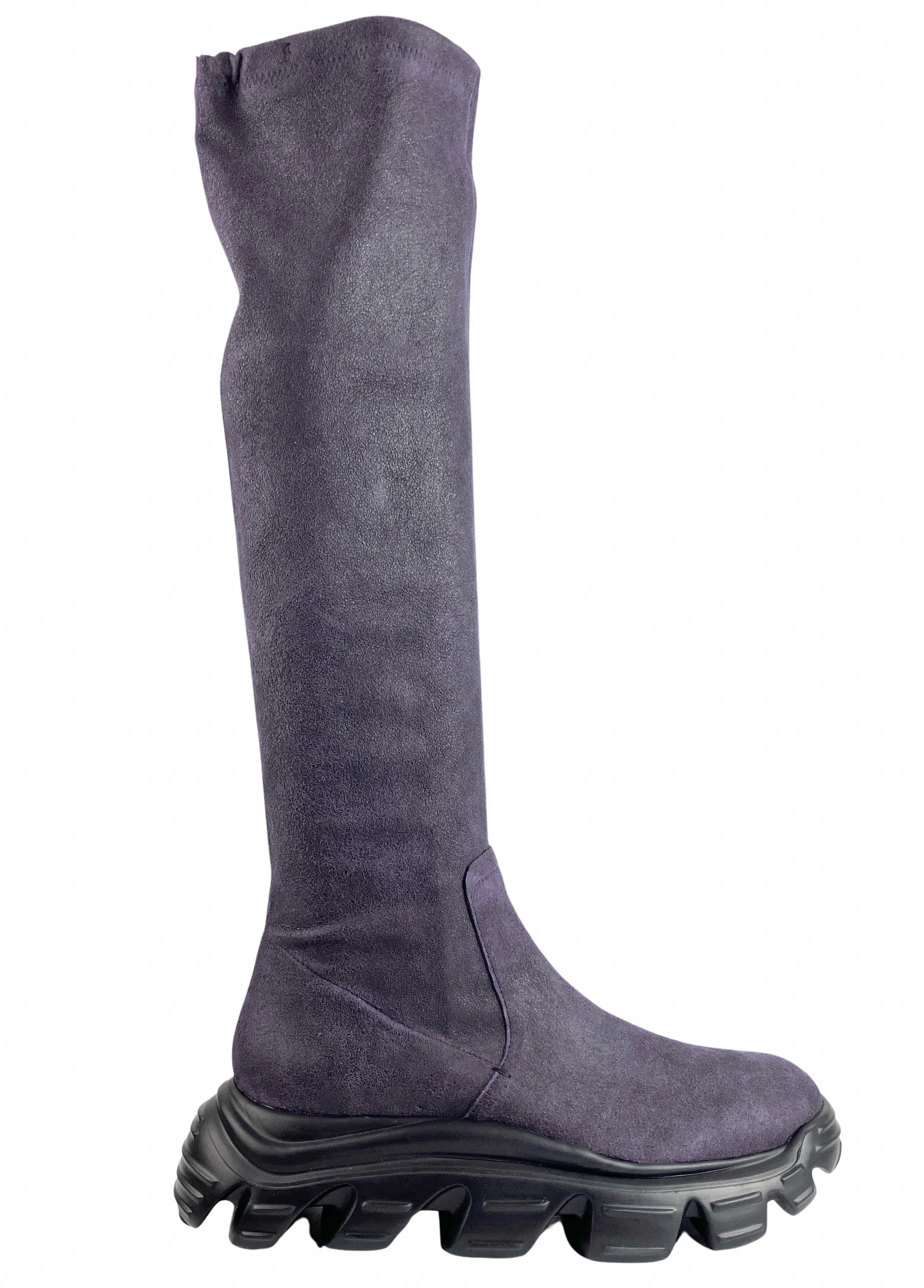 Henry Beguelin Knee High Boots in Violet