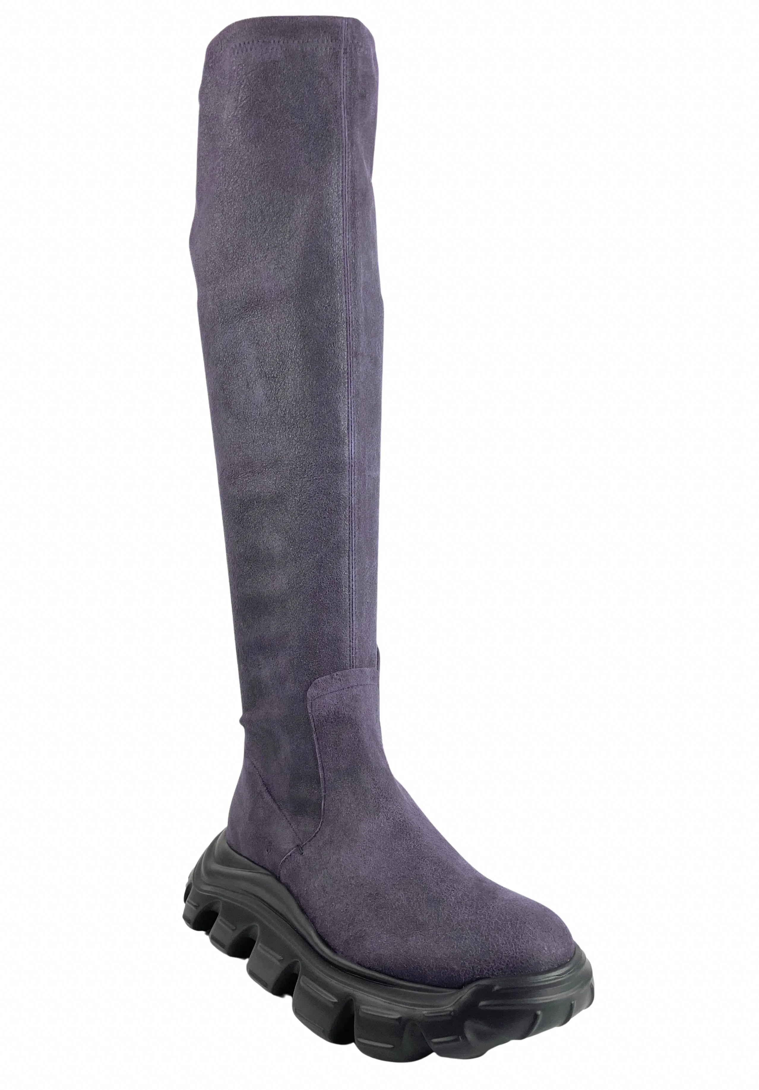 Henry Beguelin Knee High Boots in Violet