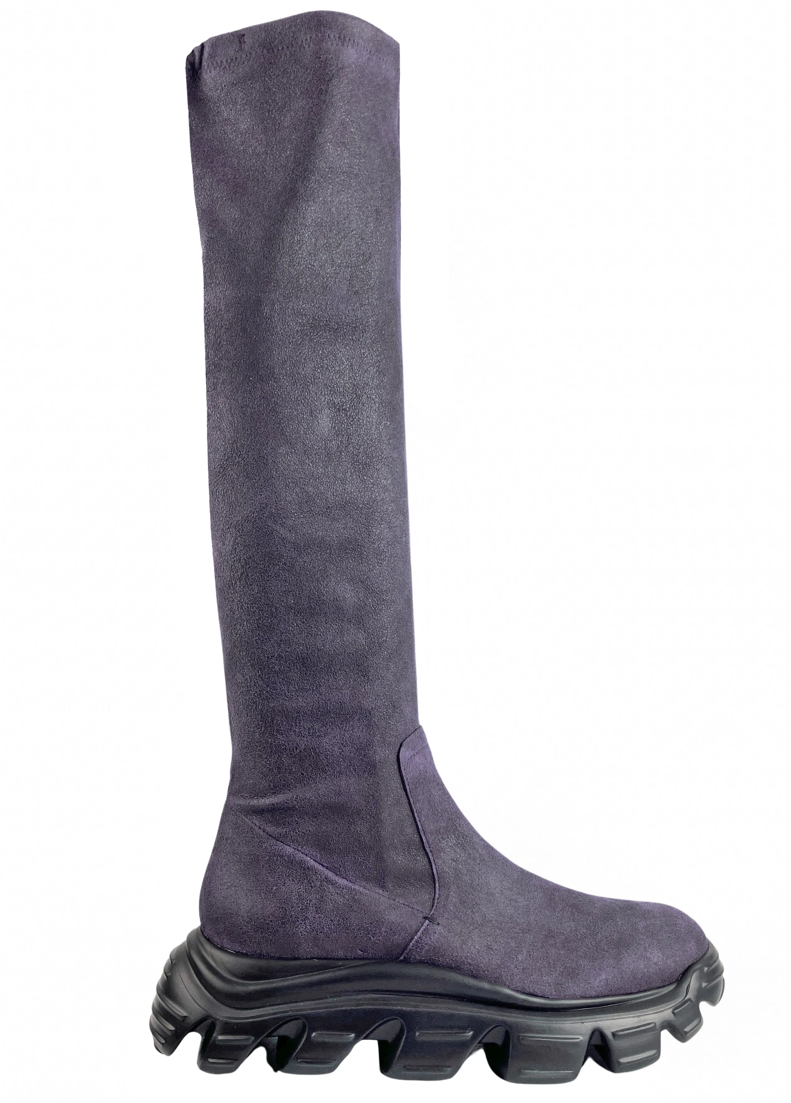 Henry Beguelin Knee High Boots in Violet