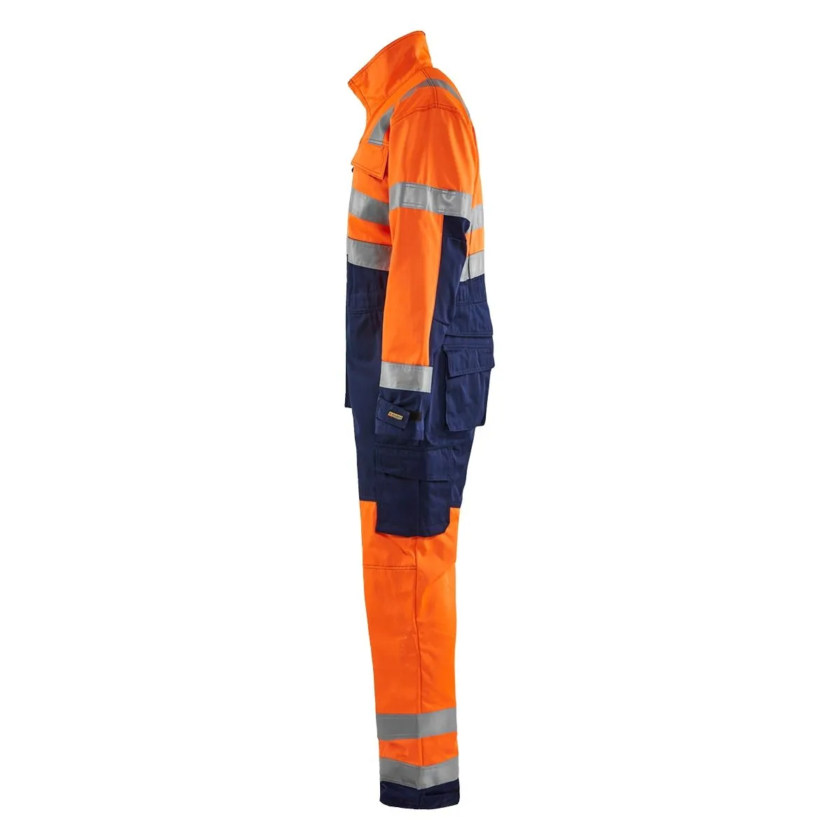 High&#x20;Vis&#x20;Overall&#x20;6373&#x20;High&#x20;Vis&#x20;Geel&#x2F;Marine&#x20;-&#x20;Bl&#xE5;kl&#xE4;der