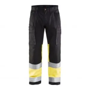 High&#x20;Vis&#x20;Trouser&#x20;With&#x20;Stretch&#x20;1551&#x20;Zwart&#x2F;High&#x20;Vis&#x20;Geel&#x20;-&#x20;Bl&#xE5;kl&#xE4;der