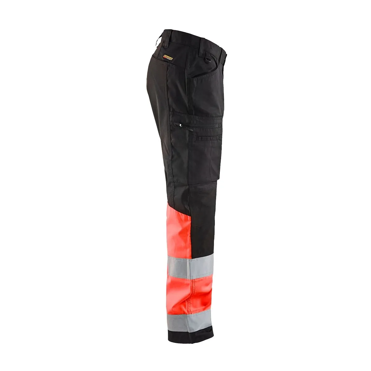 High&#x20;Vis&#x20;Trouser&#x20;With&#x20;Stretch&#x20;1551&#x20;Zwart&#x2F;High&#x20;Vis&#x20;Rood&#x20;-&#x20;Bl&#xE5;kl&#xE4;der