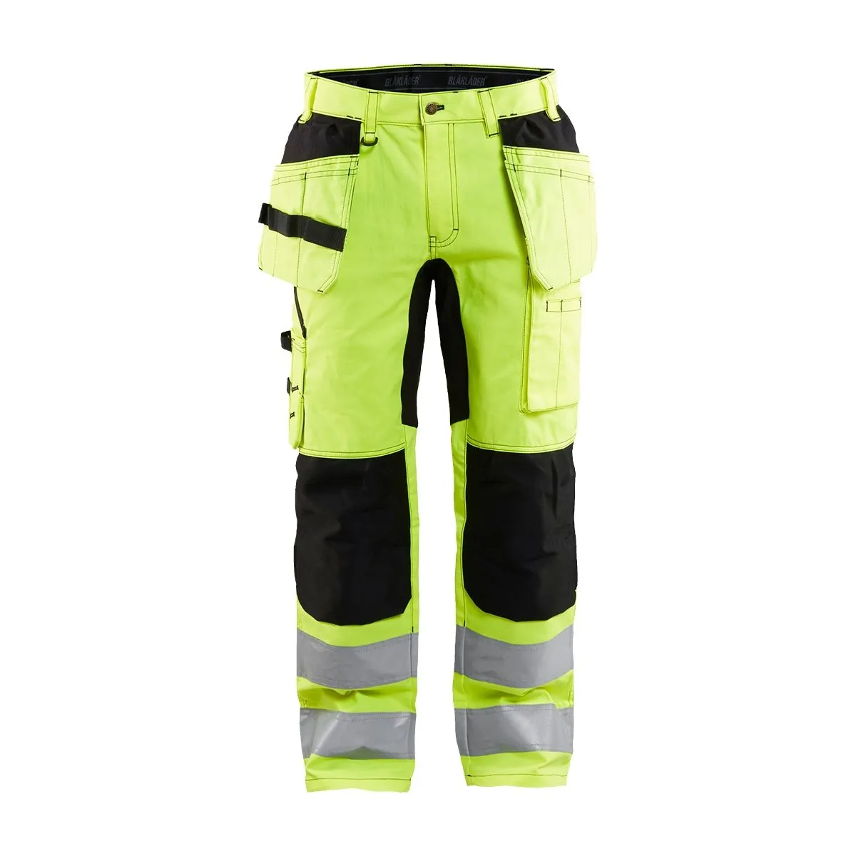 High&#x20;Vis&#x20;Trousers&#x20;With&#x20;Stretch&#x20;1552&#x20;High&#x20;Vis&#x20;Oranje&#x2F;Marine&#x20;-&#x20;Bl&#xE5;kl&#xE4;der