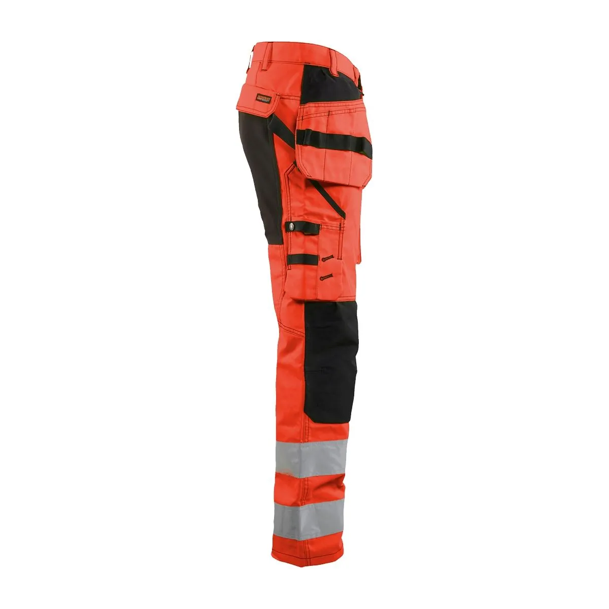 High&#x20;Vis&#x20;Trousers&#x20;With&#x20;Stretch&#x20;1552&#x20;High&#x20;Vis&#x20;Oranje&#x2F;Marine&#x20;-&#x20;Bl&#xE5;kl&#xE4;der