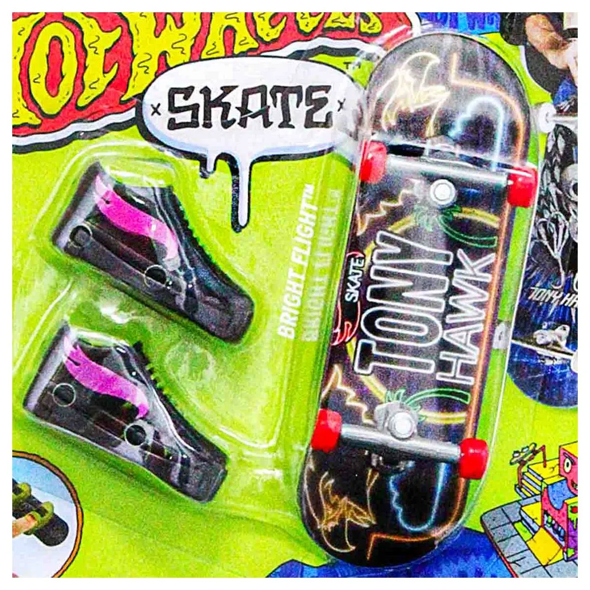 Hot Wheels Skate: Bright Flight Fingerboard