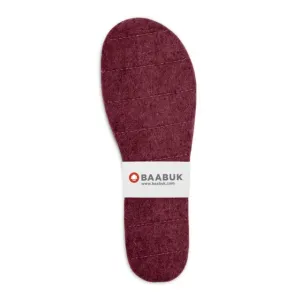 Insoles - Slippers Bordeaux