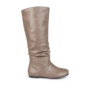 JAYNE KNEE HIGH BOOTS IN WIDE CALF