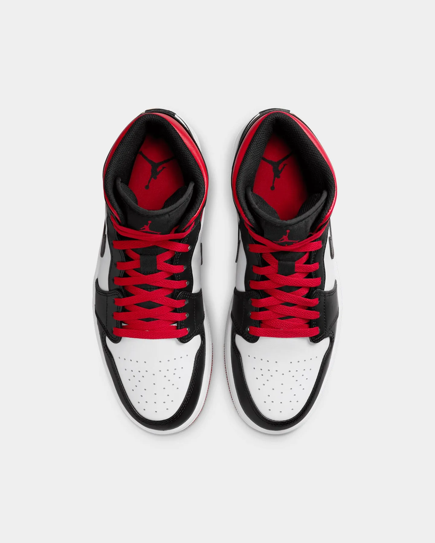 Jordan Air Jordan 1 Mid "Gym Red Black Toe" White/Gym Red