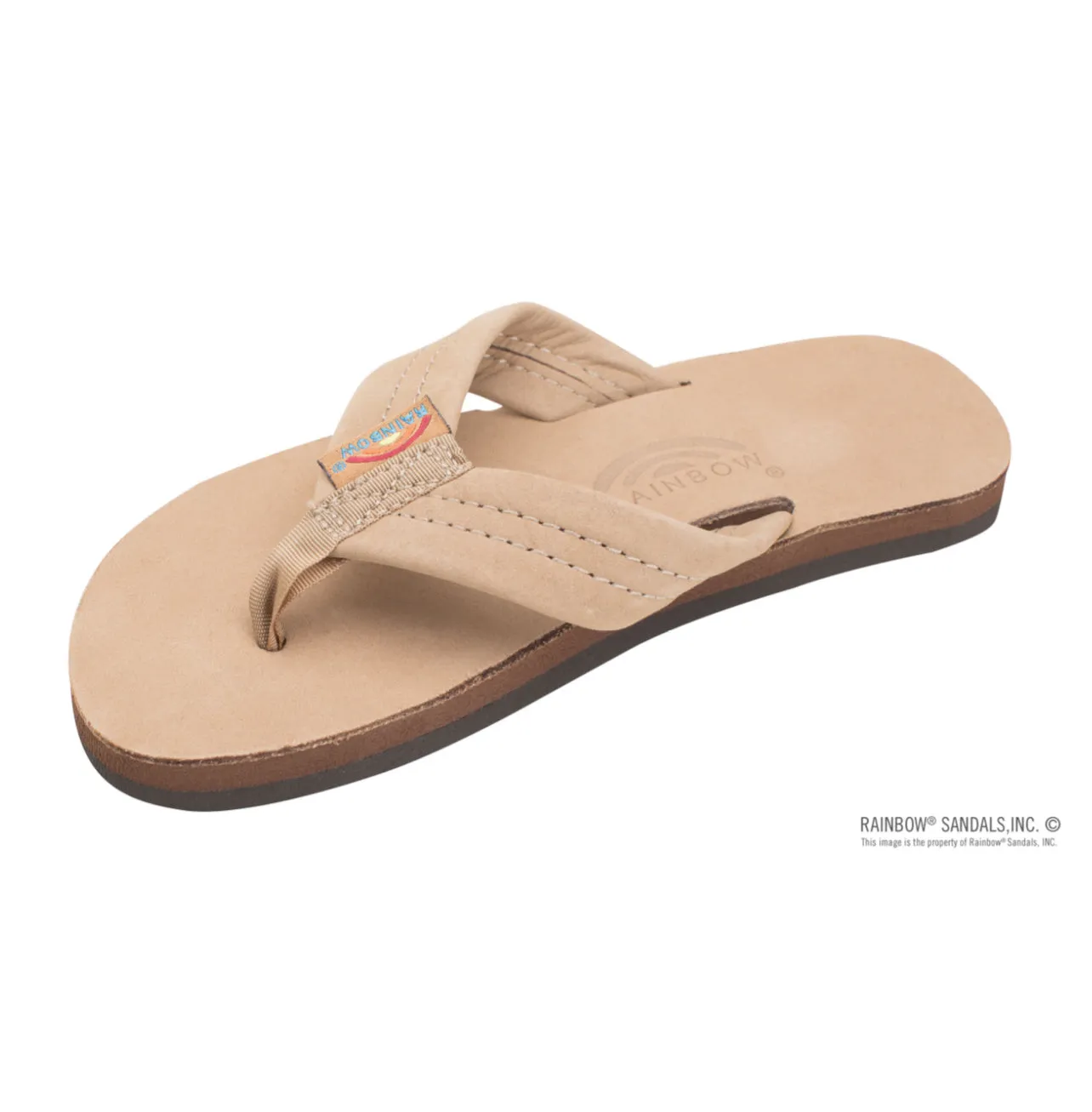 KIDS SIERRA BROWN - Rainbow  Premier Leather 1" Strap