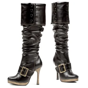 Knee High Ruched Boot