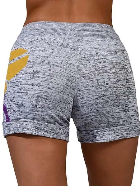 Kobe Mamba Print Cozy Shorts