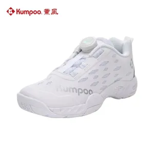 Kumpoo KH-J08 Kid Badminton Shoes White/Light Gray