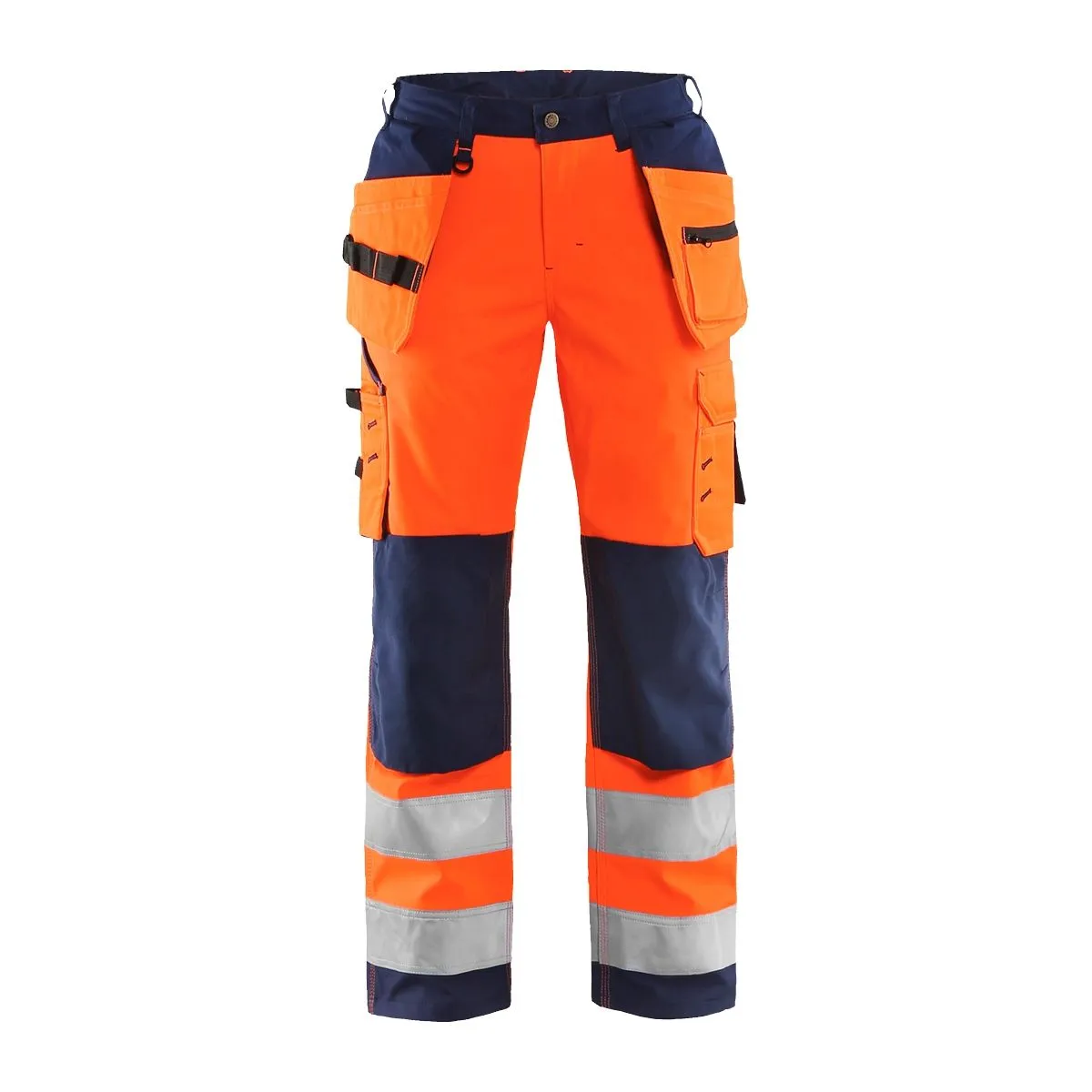 Ladies&#x20;High&#x20;Vis&#x20;Softshell&#x20;Trouser&#x20;7167&#x20;High&#x20;Vis&#x20;Geel&#x2F;Zwart&#x20;-&#x20;Bl&#xE5;kl&#xE4;der