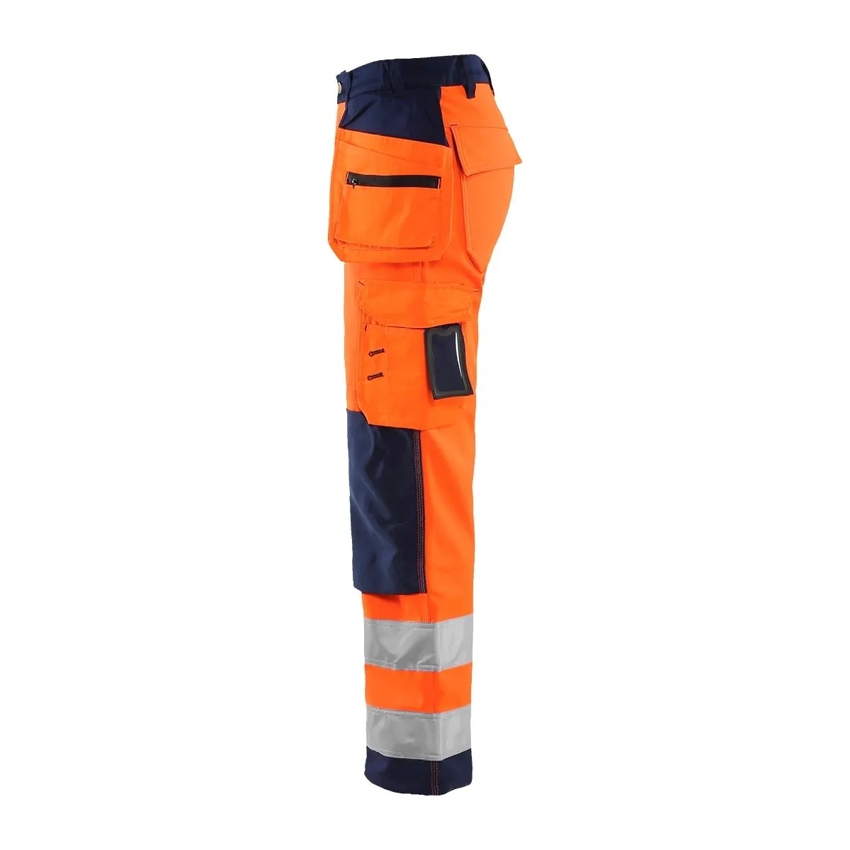 Ladies&#x20;High&#x20;Vis&#x20;Softshell&#x20;Trouser&#x20;7167&#x20;High&#x20;Vis&#x20;Geel&#x2F;Zwart&#x20;-&#x20;Bl&#xE5;kl&#xE4;der