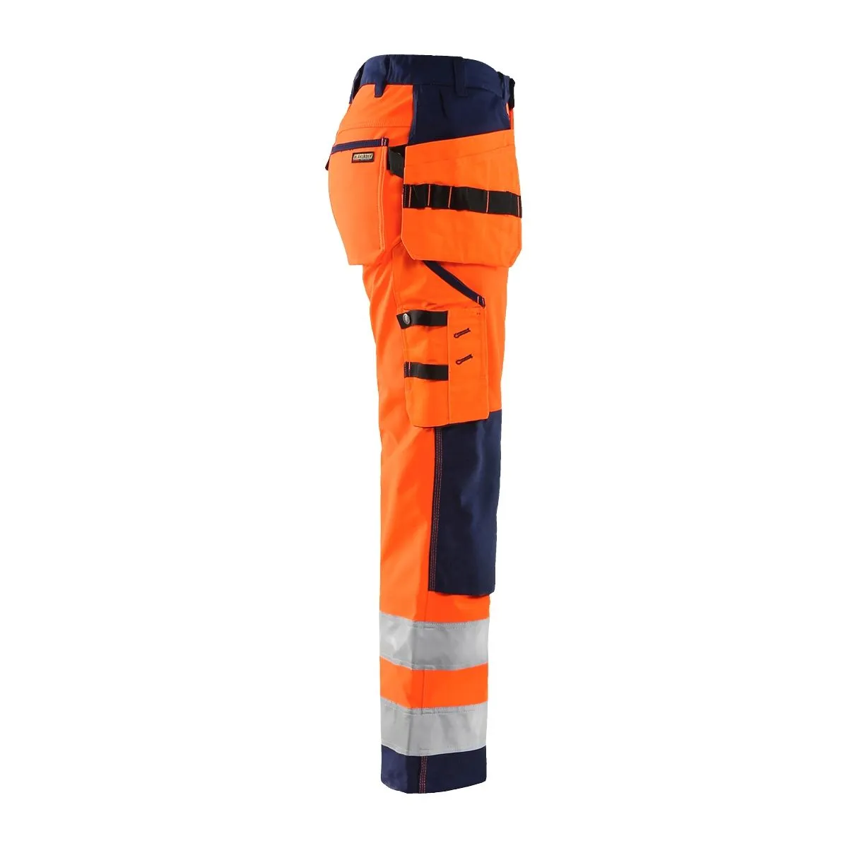 Ladies&#x20;High&#x20;Vis&#x20;Softshell&#x20;Trouser&#x20;7167&#x20;High&#x20;Vis&#x20;Geel&#x2F;Zwart&#x20;-&#x20;Bl&#xE5;kl&#xE4;der