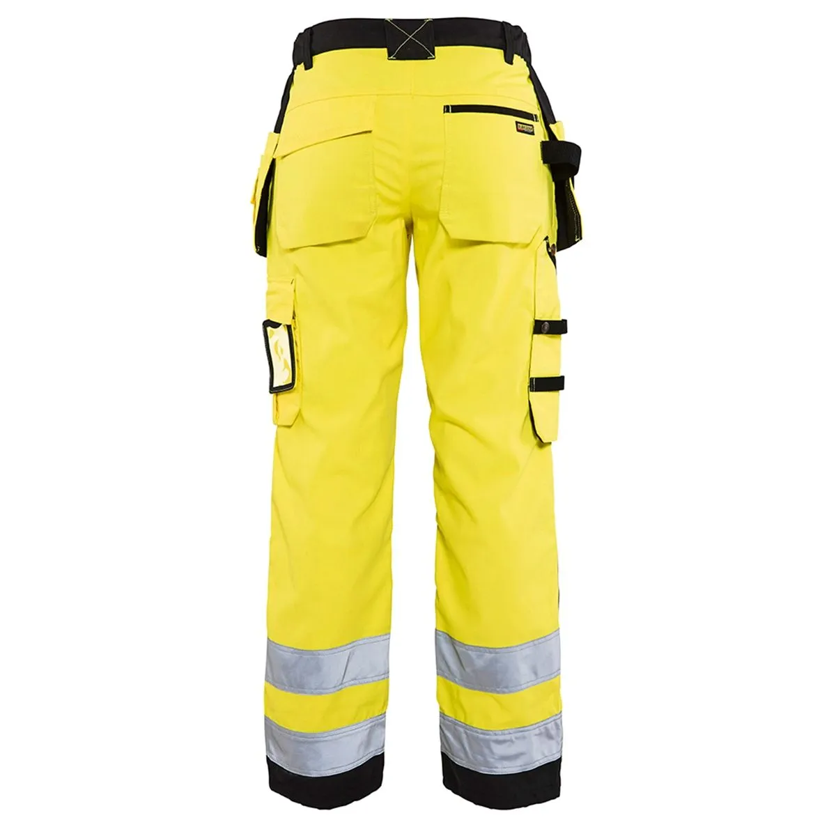 Ladies&#x20;High&#x20;Vis&#x20;Trousers&#x20;7156&#x20;High&#x20;Vis&#x20;Oranje&#x2F;Marineblauw&#x20;-&#x20;Bl&#xE5;kl&#xE4;der