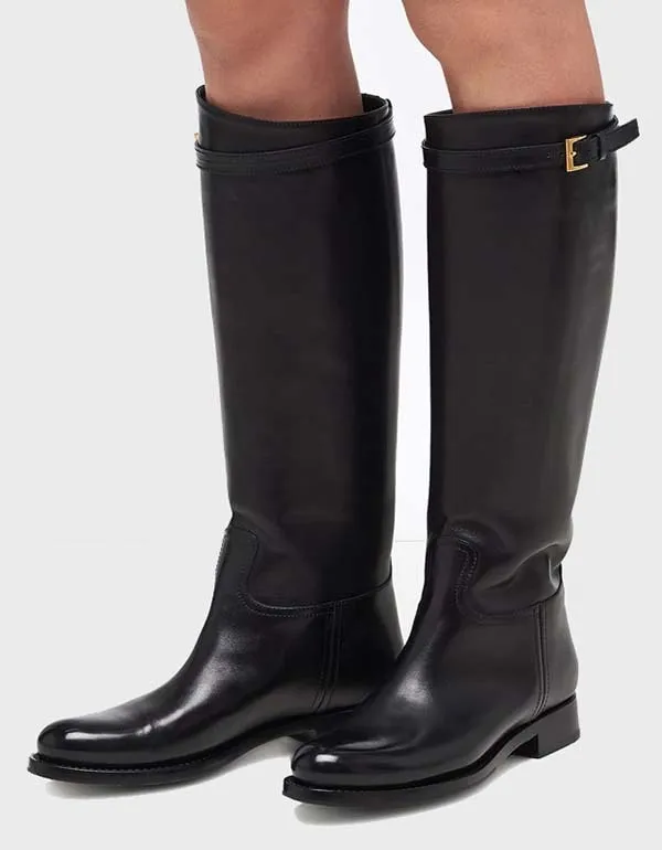 Large Sized Fashion Women's Knee High Booties 41-45