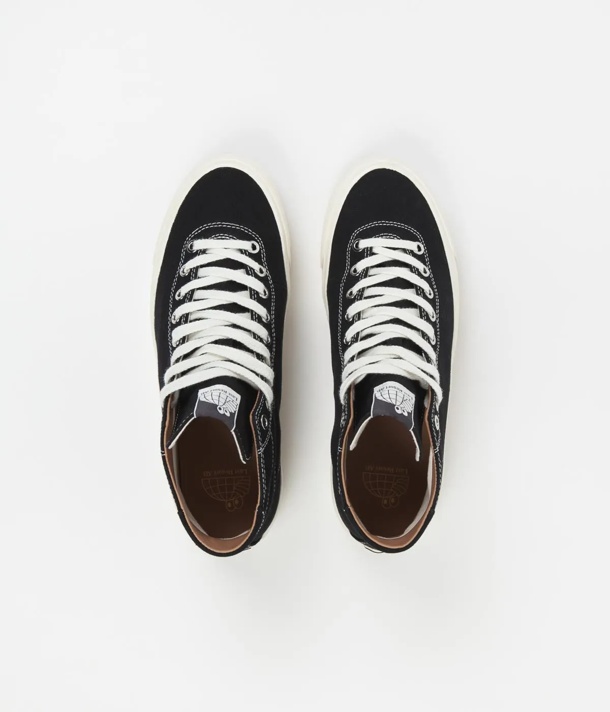 Last Resort AB VM001 Canvas Hi Shoes - Black / White