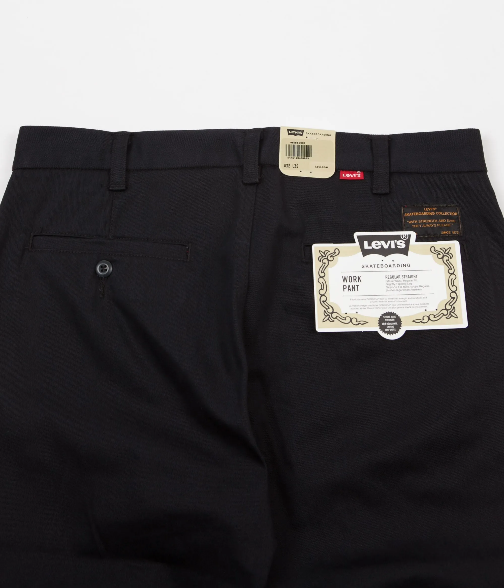 Levi's® Skate Work Trousers - Black