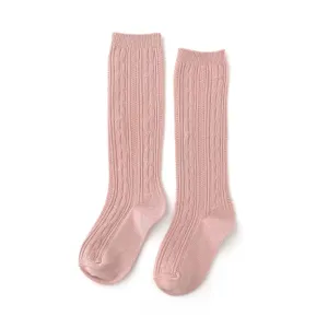 Little Stocking Co Knee High Socks - Blush