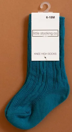 Little Stocking Co Knee High Socks - Capri