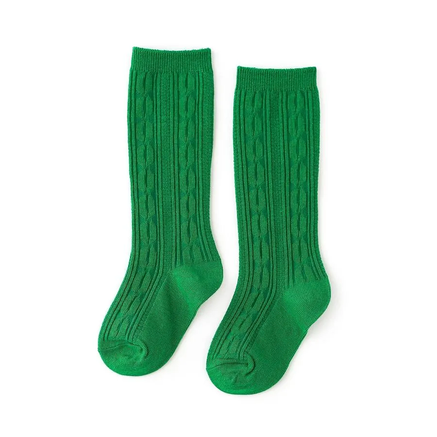 Little Stocking Co Knee High Socks - Kelly Green