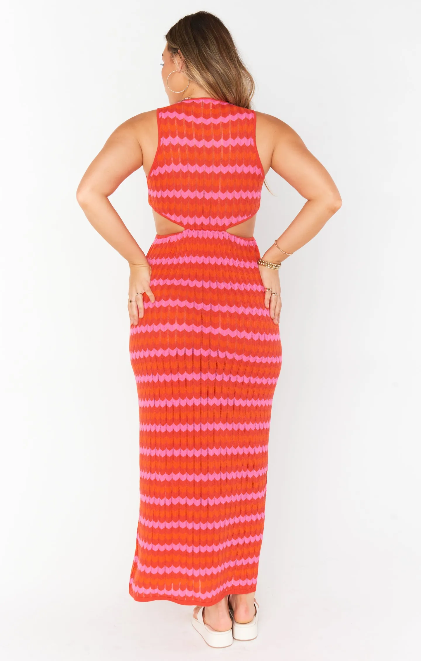 Maizy Cut Out Dress ~ Paradise Island Knit