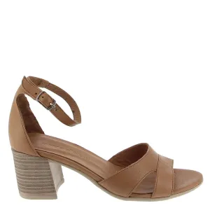 Marco Dalessi A372 Tan Block Heel