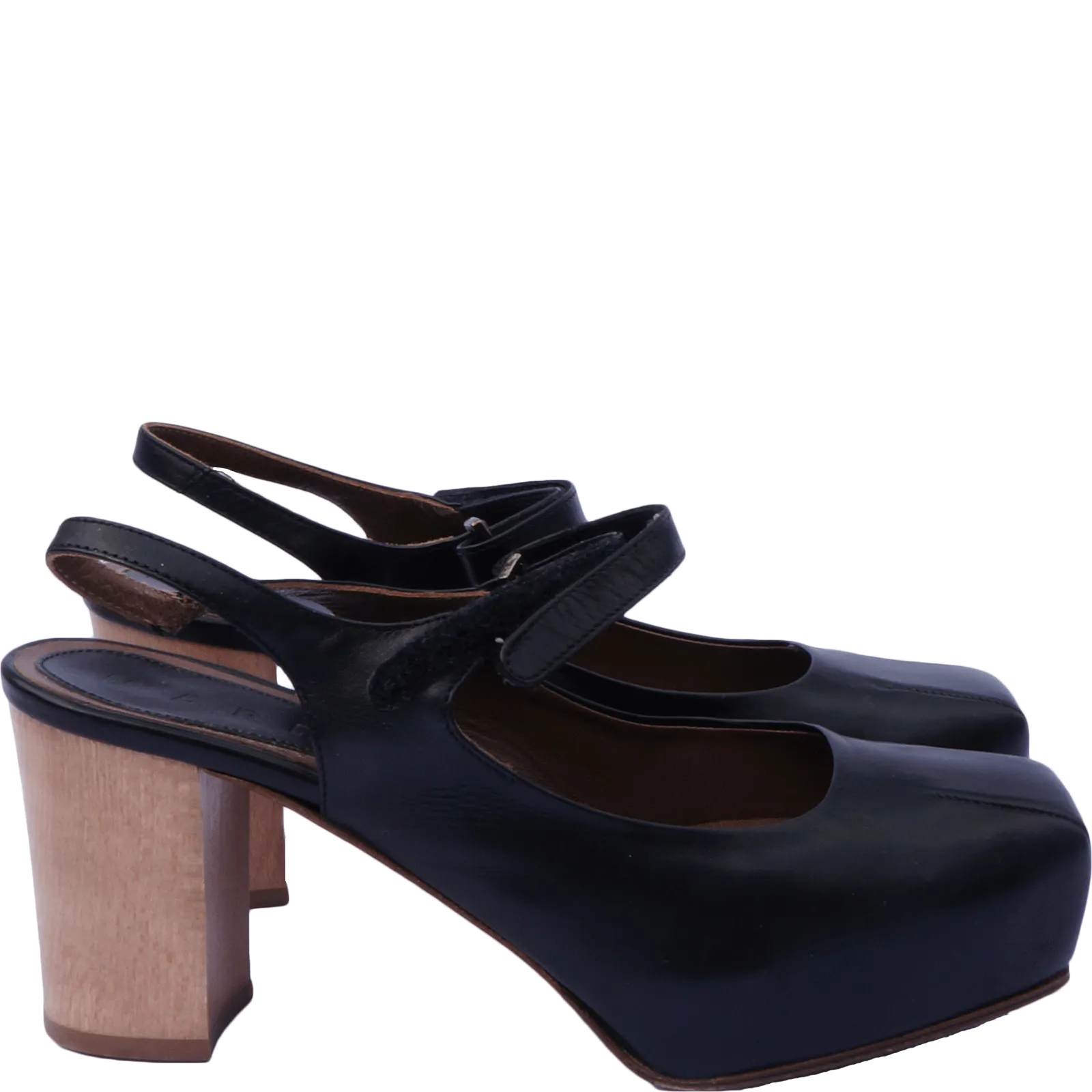 MARNI PLATFORM SLINGBACK SANDALS