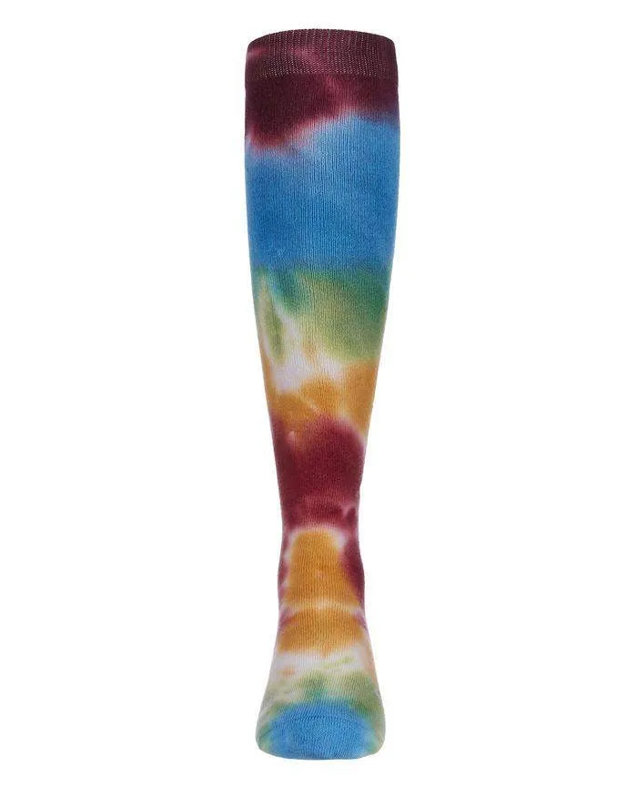 MeMoi Retro Tie Dye Knee High Socks Style: MKF-7056