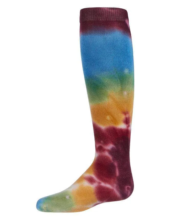 MeMoi Retro Tie Dye Knee High Socks Style: MKF-7056