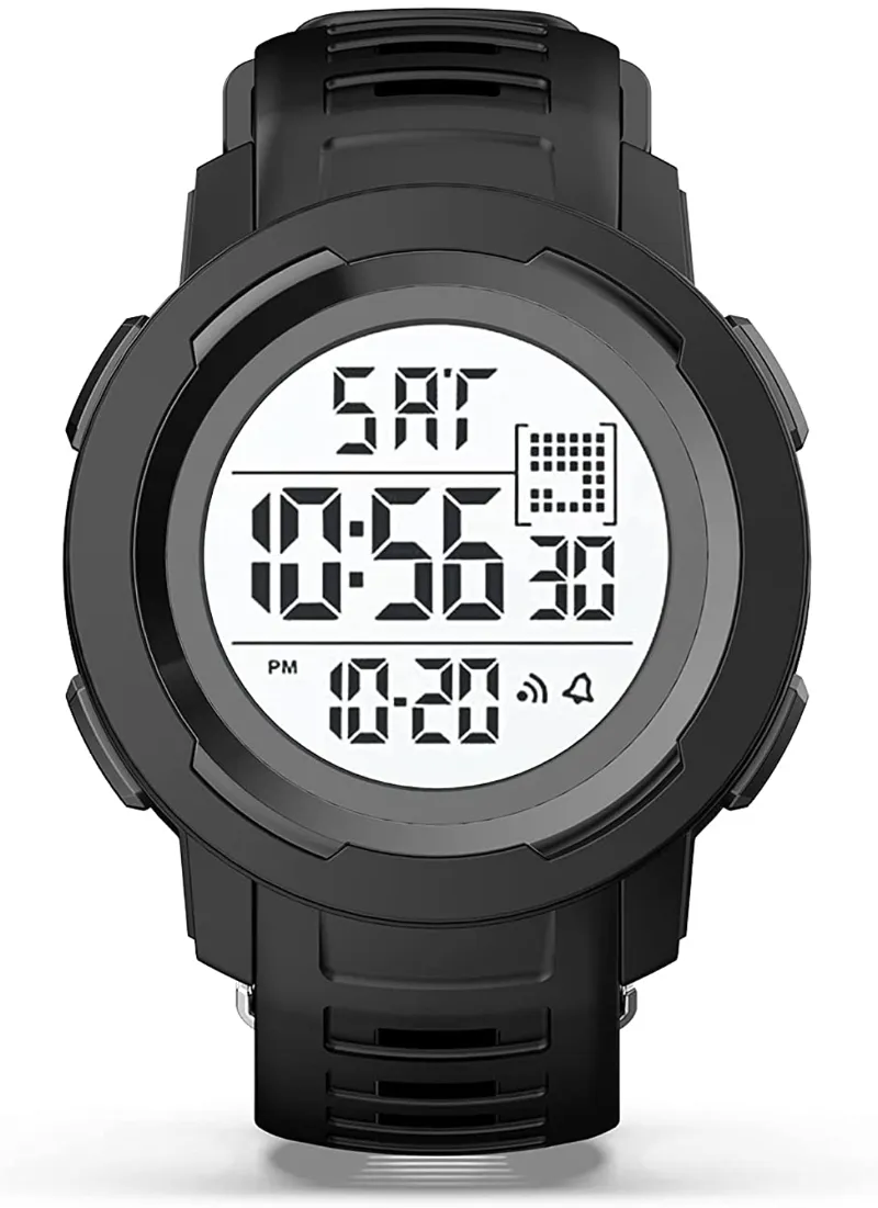 Men's Digital Sport Waterproof Watches with Alarm