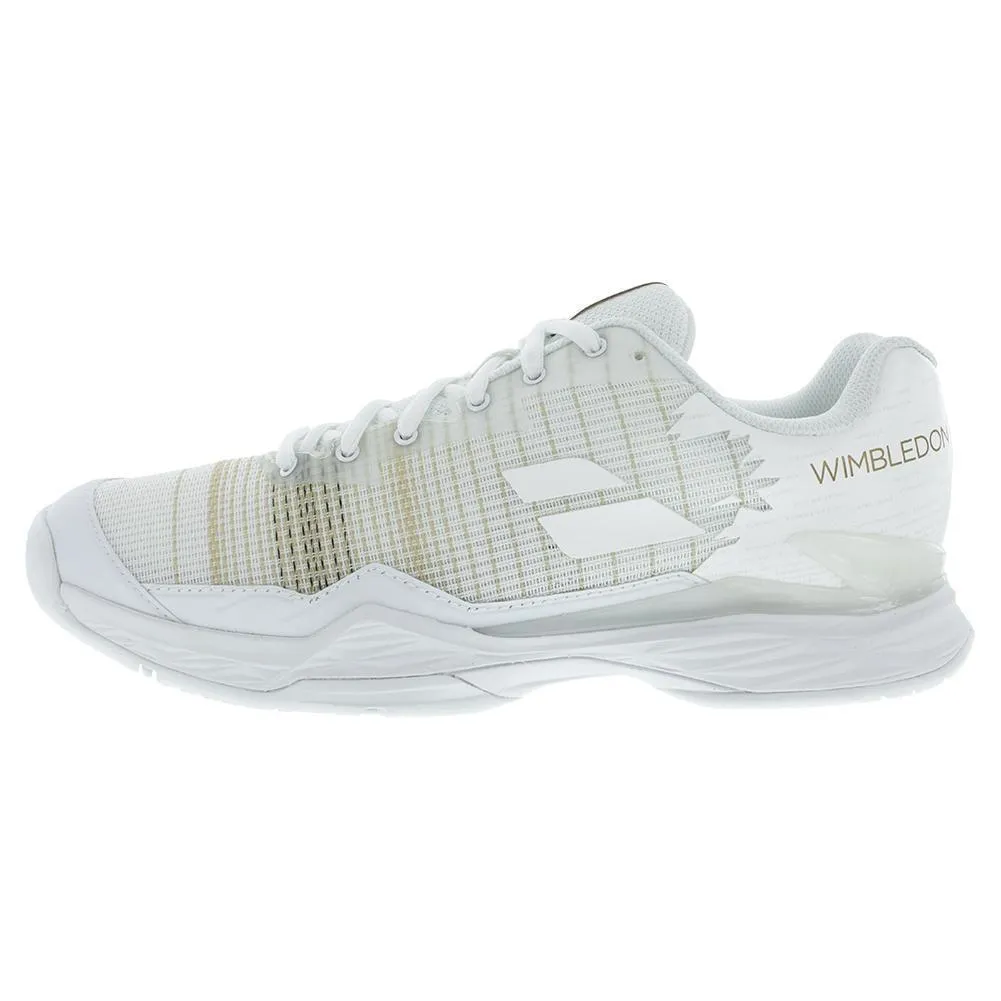 Men's Jet Mach I Wimbledon White Tennis Shoes